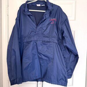 St. Louis Cardinals Windbreaker Jacket - Removable Sleeves - Size XL - Navy